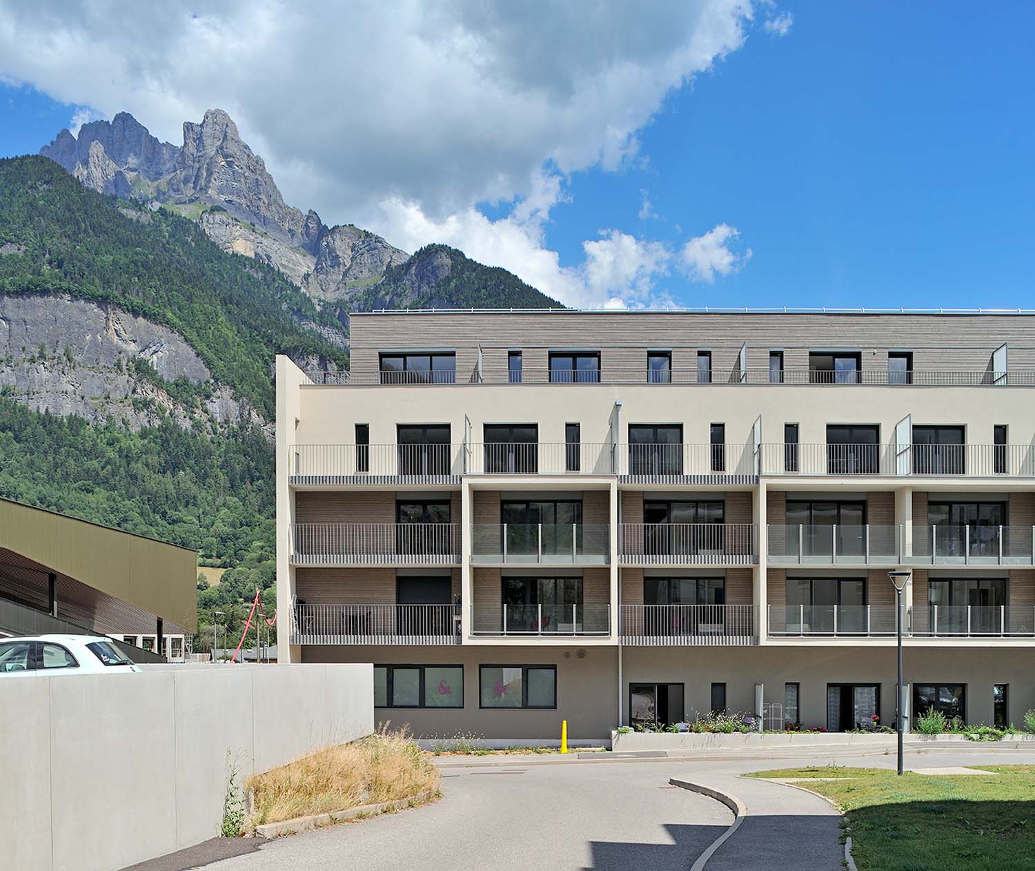 aria architecure RESIDENCE SENIORS ECRIN MONT BLANC
