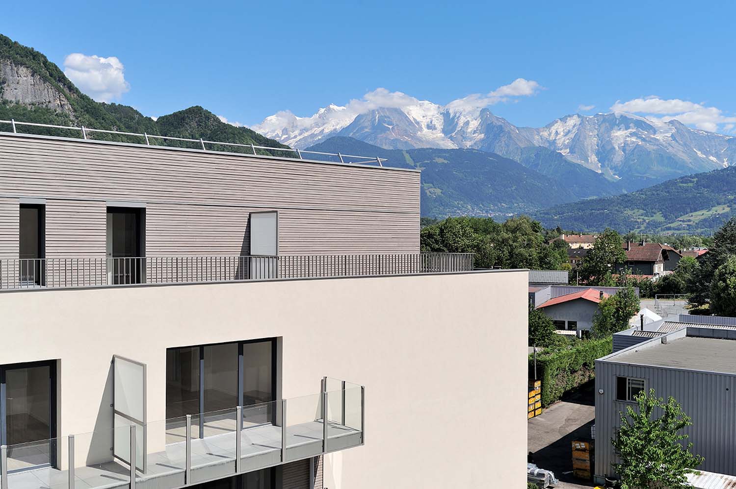 aria architecure RESIDENCE SENIORS ECRIN MONT BLANC